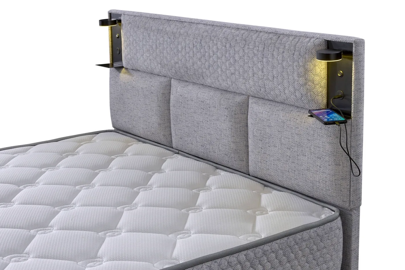 Parma 100 cm Tek Kişilik Baza Başlığı