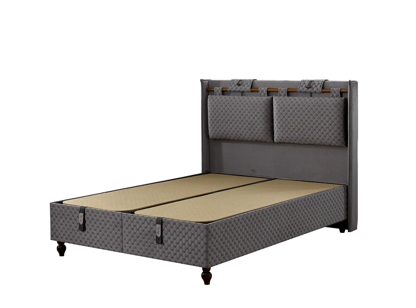 Sleepy 200x200 Çift Kişilik Baza ve Başlık Seti