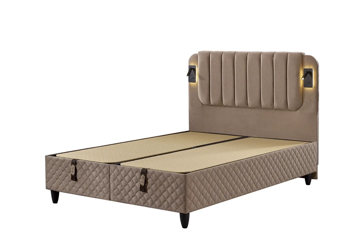 Arya 150x200 Çift Kişilik Baza ve Başlık Seti