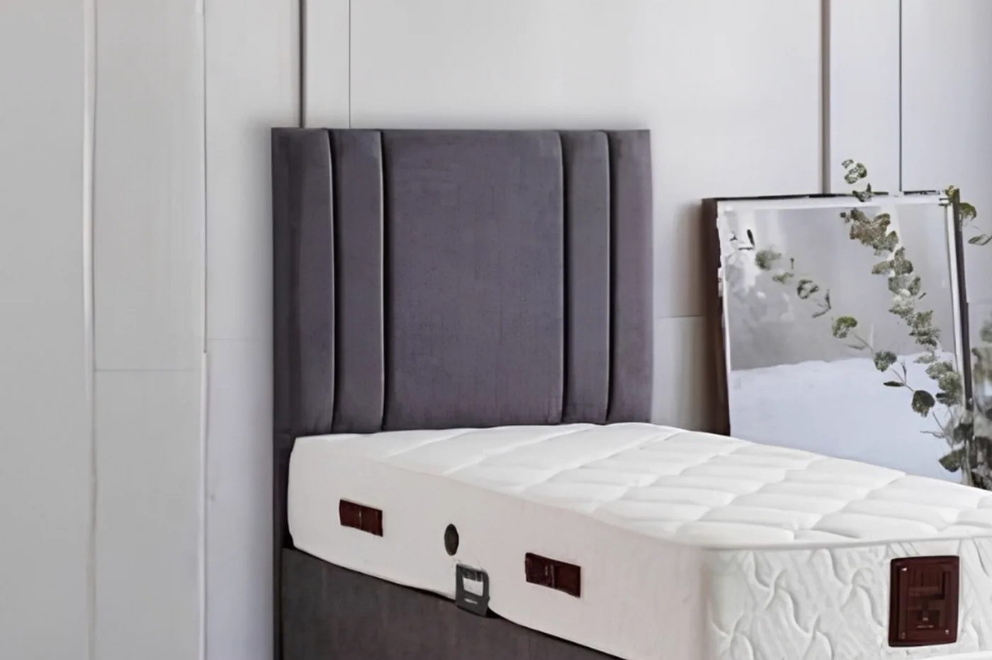 Latextra 100 cm Tek Kişilik Baza Başlığı