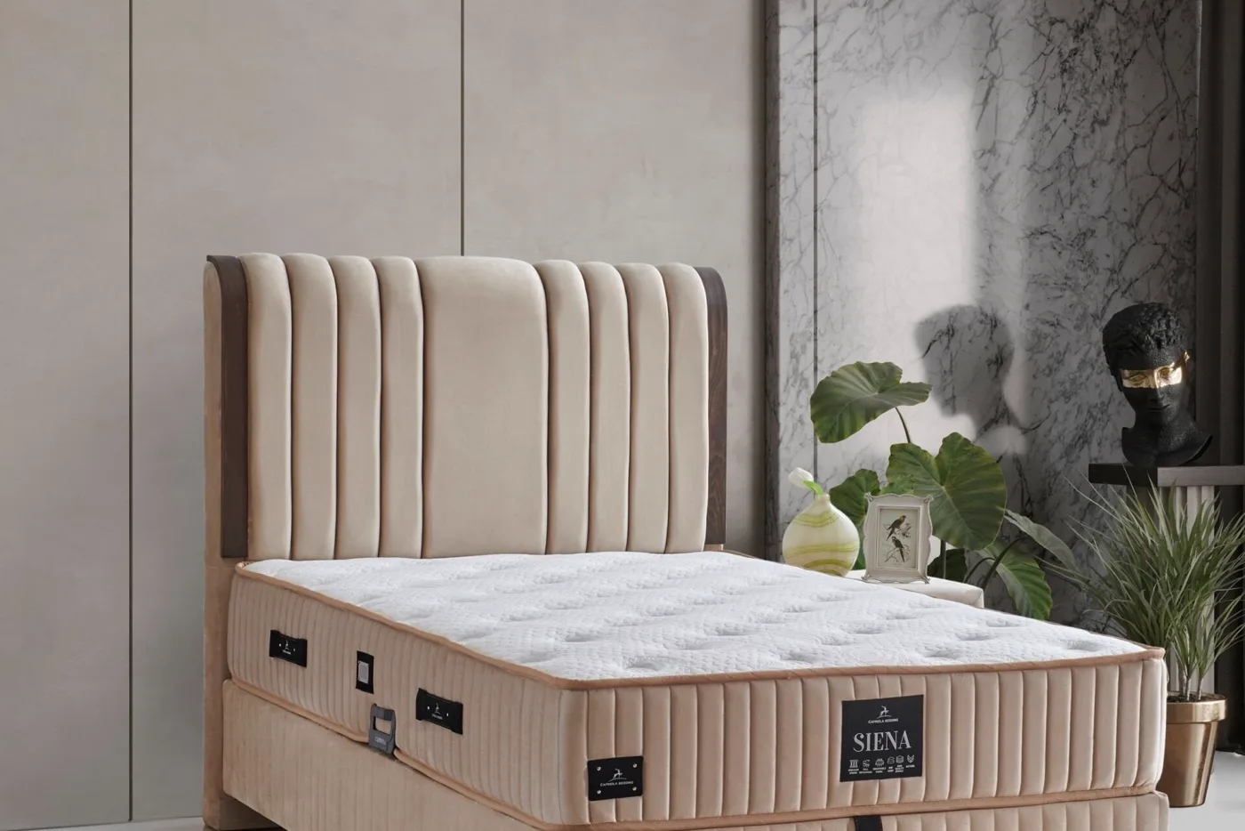 Siena 100 cm Tek Kişilik Baza Başlığı