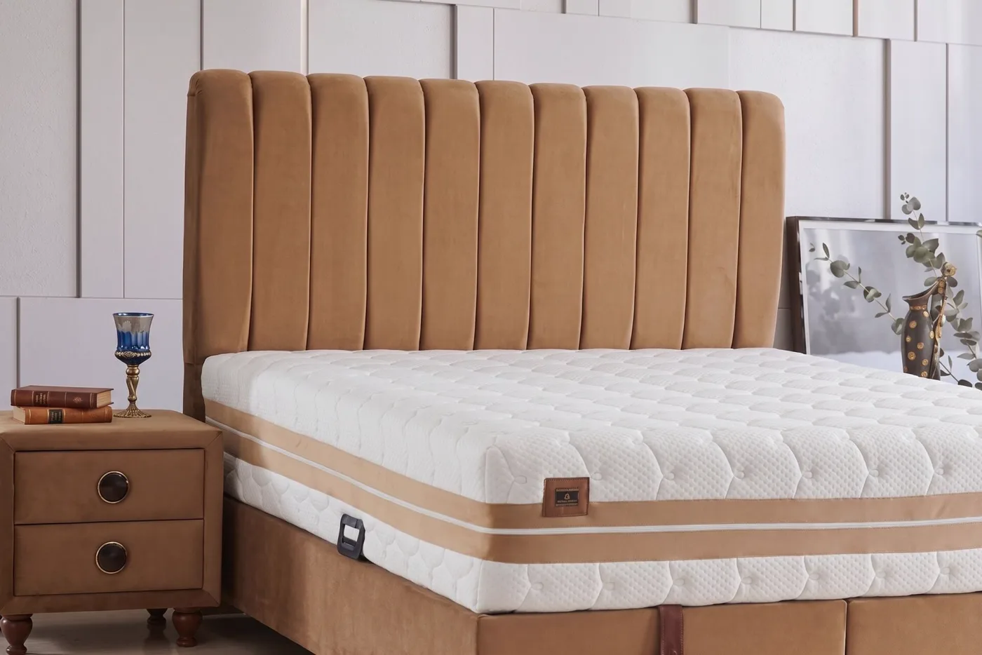 Visco Plus 90 cm Tek Kişilik Baza Başlığı