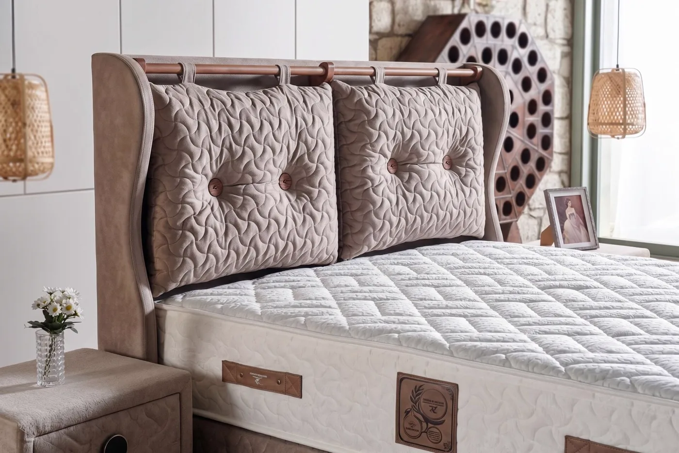 Comfort Life 90 cm Tek Kişilik Baza Başlığı