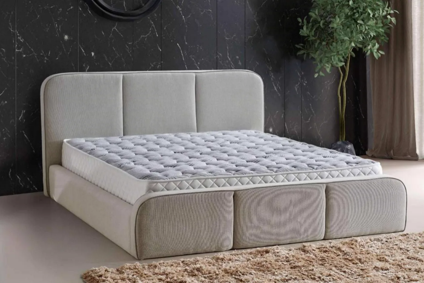 Armoni Hypnoz 90x190 Tek Kişilik Yatak, Baza, Başlık Seti