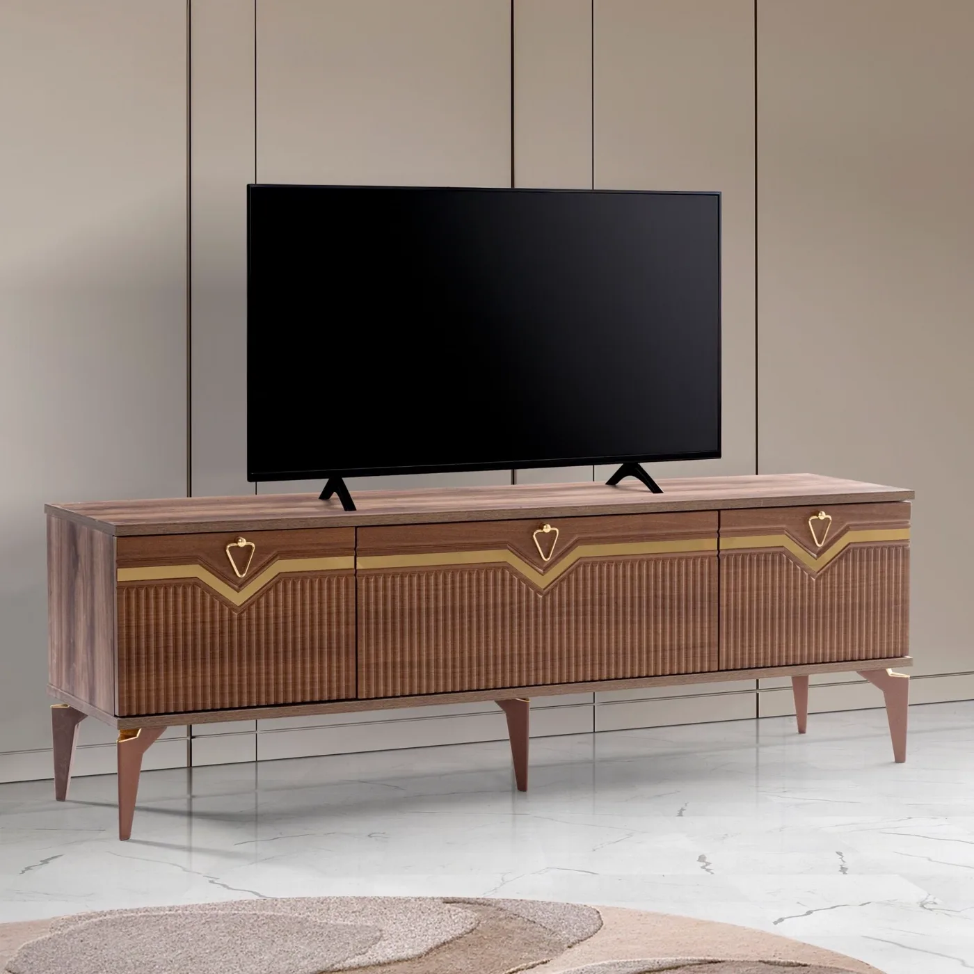 Atilla V TV Sehpası Atlantik Çam - Ceviz