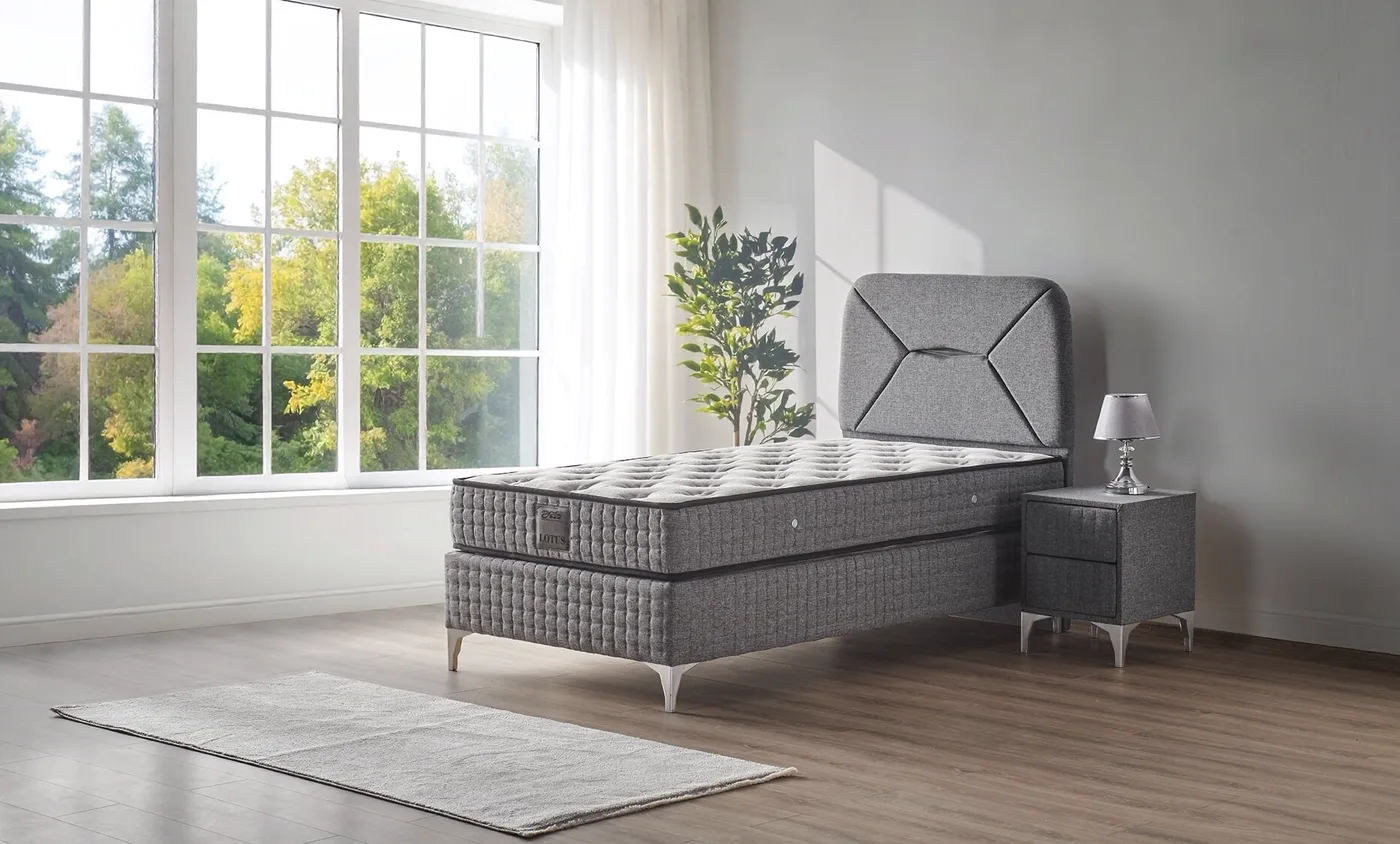 Lotus 100x200 Tek Kişilik Baza