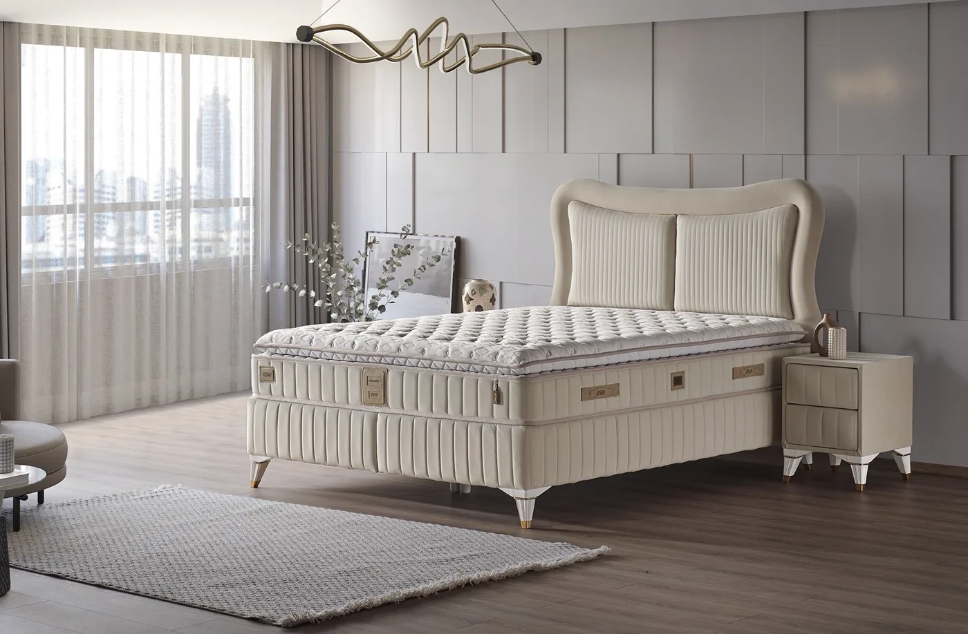 Elegance Yatak, Baza, Başlık Seti