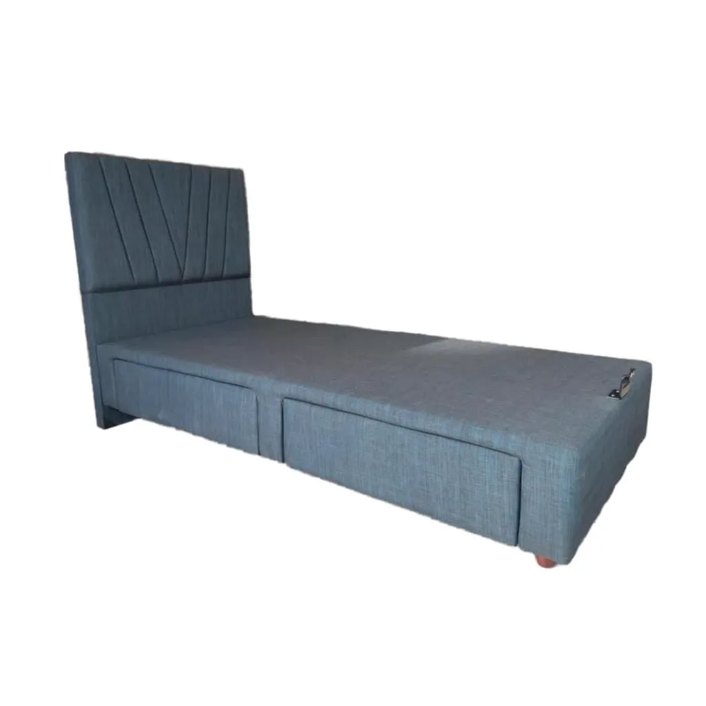Alaçatı Çekmeceli 120x200 Tek Kişilik Baza, Başlık Seti