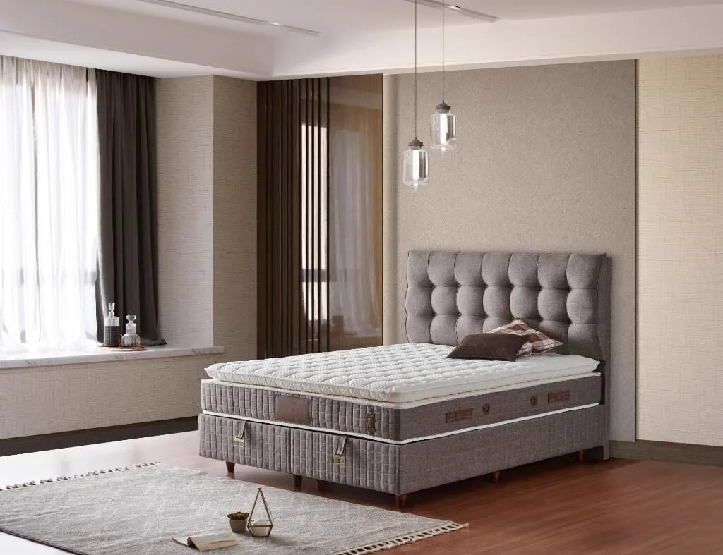 Still 90x200 Tek Kişilik Yatak, Baza, Başlık Seti