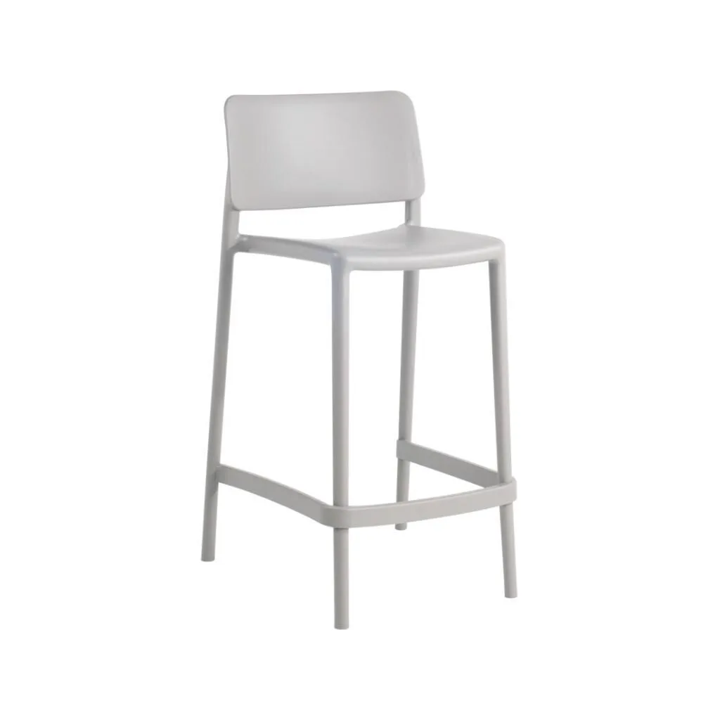 Joy-S Bar 65 cm Açık Gri Bar Sandalyesi