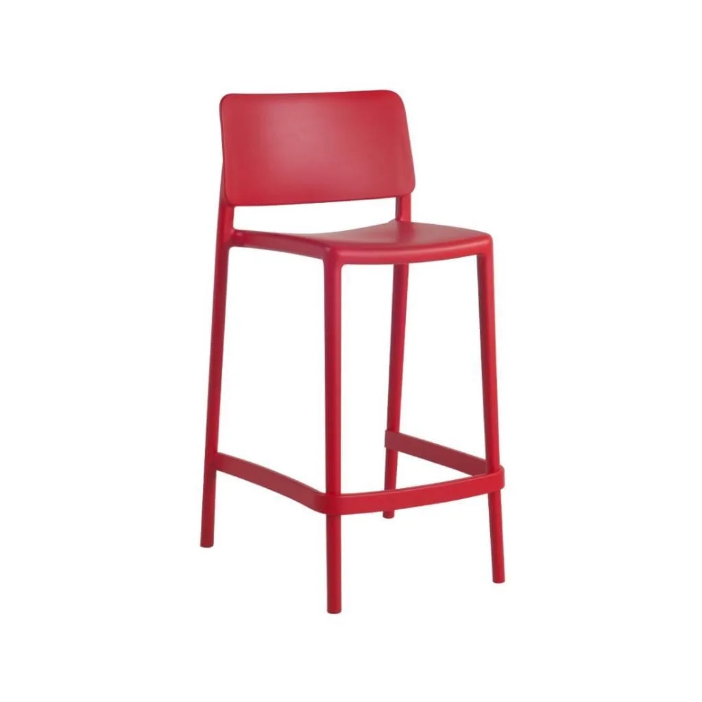 Joy-S Bar 65 cm Kırmızı Bar Sandalyesi