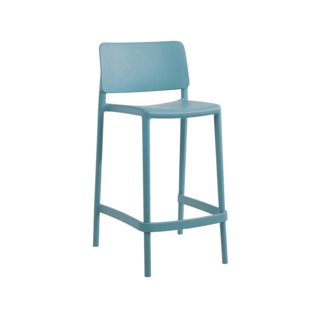 Joy-S Bar 65 cm Turkuaz Mavi Bar Sandalyesi