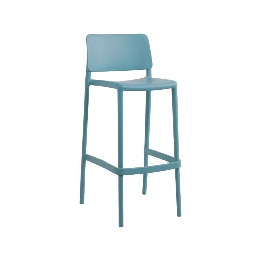 Joy-S Bar 75 cm Turkuaz Mavi Bar Sandalyesi