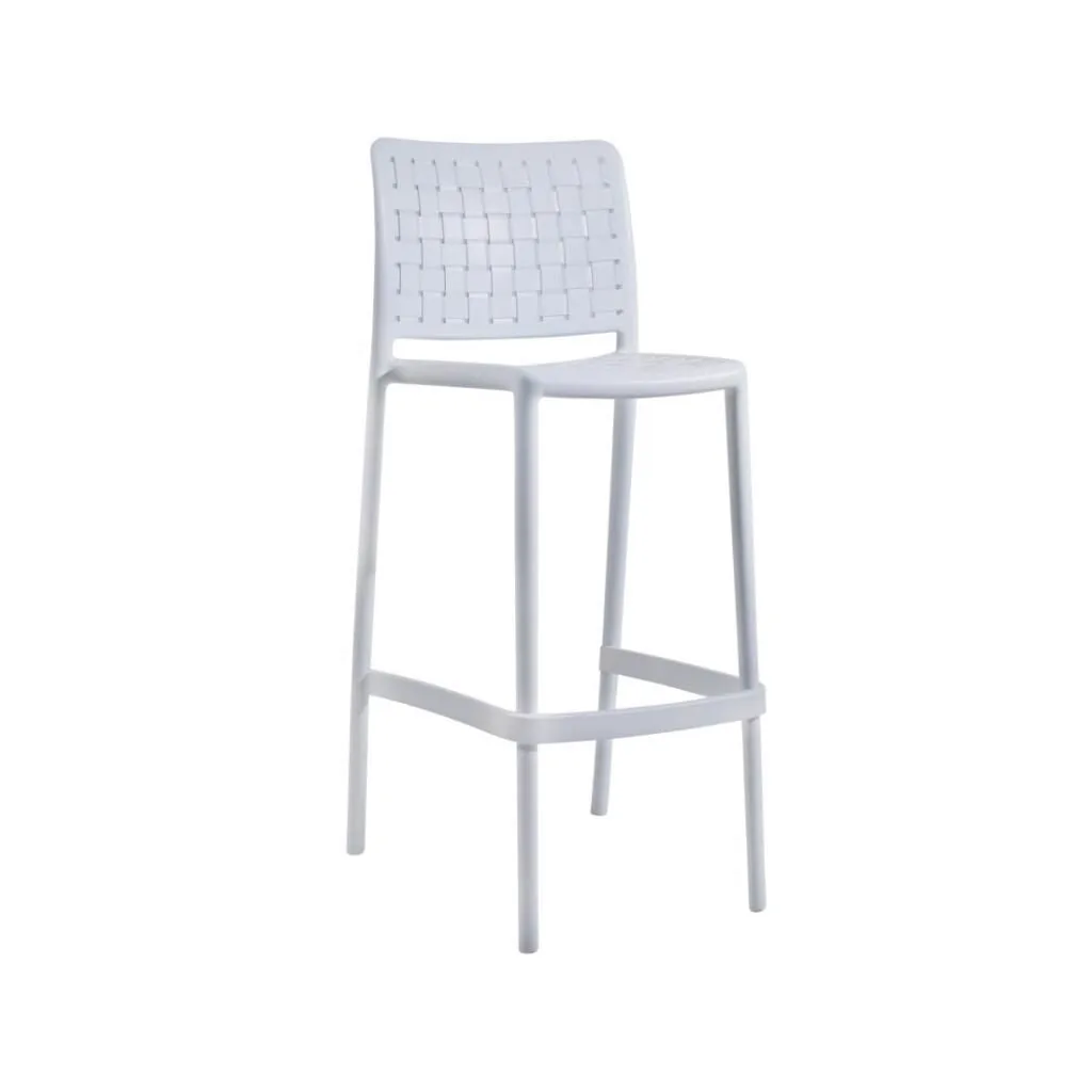 Fame-S Bar 75 cm Beyaz Bar Sandalyesi