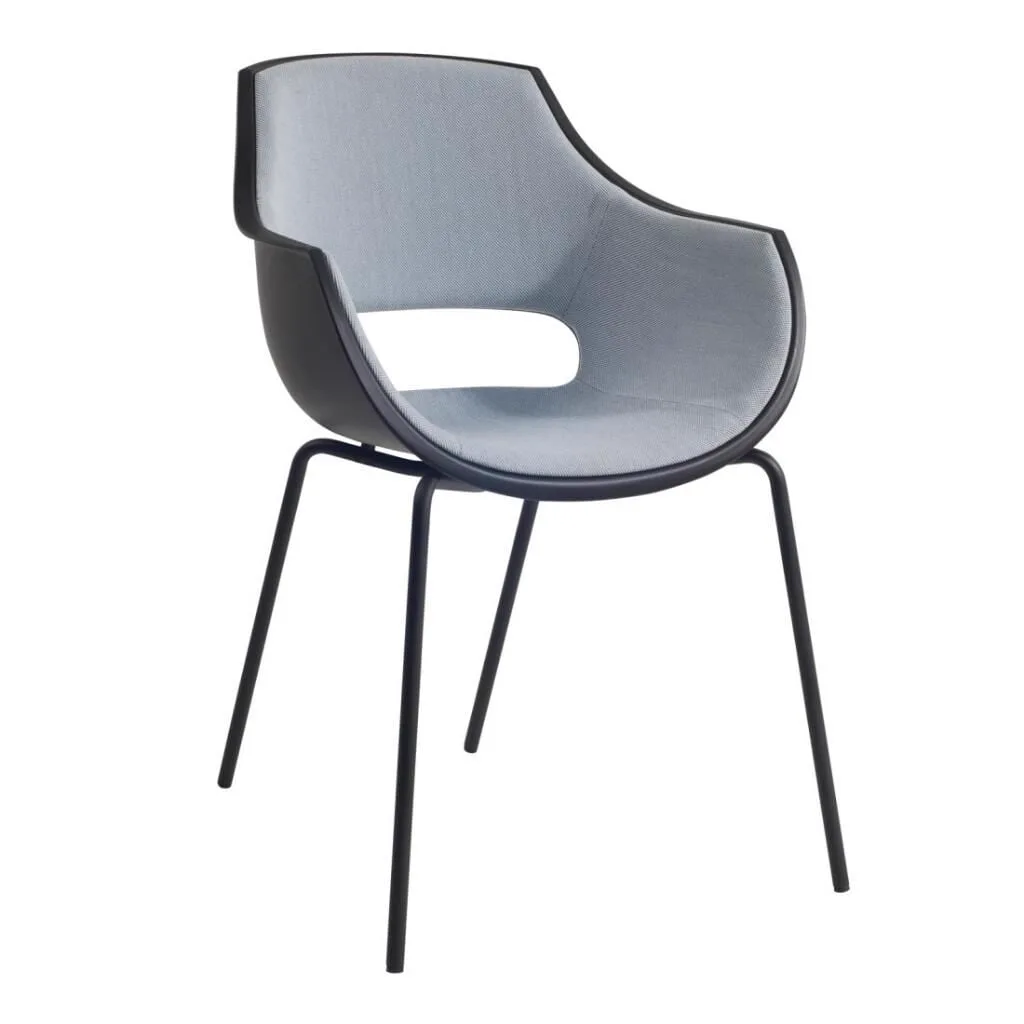 Opal-ML Pro Soft Antrasit - Antrasit Mutfak Sandalyesi