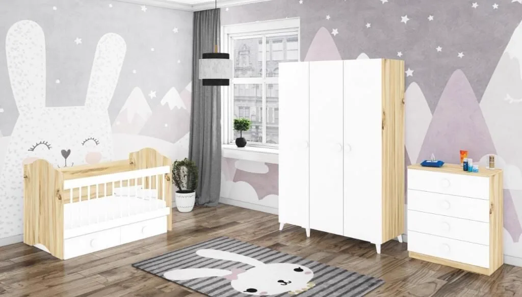 Özgü Sallanır Beşikli Bebek Odası Takımı