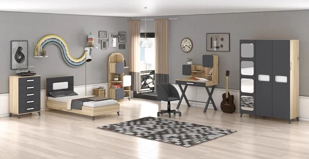 Capella 3 Kapılı Genç Odası Takımı