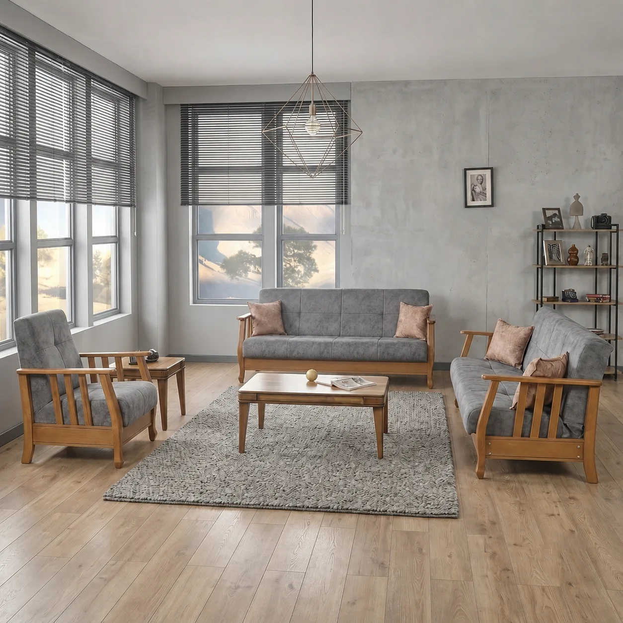 Karya İskandinav Koltuk Takımı